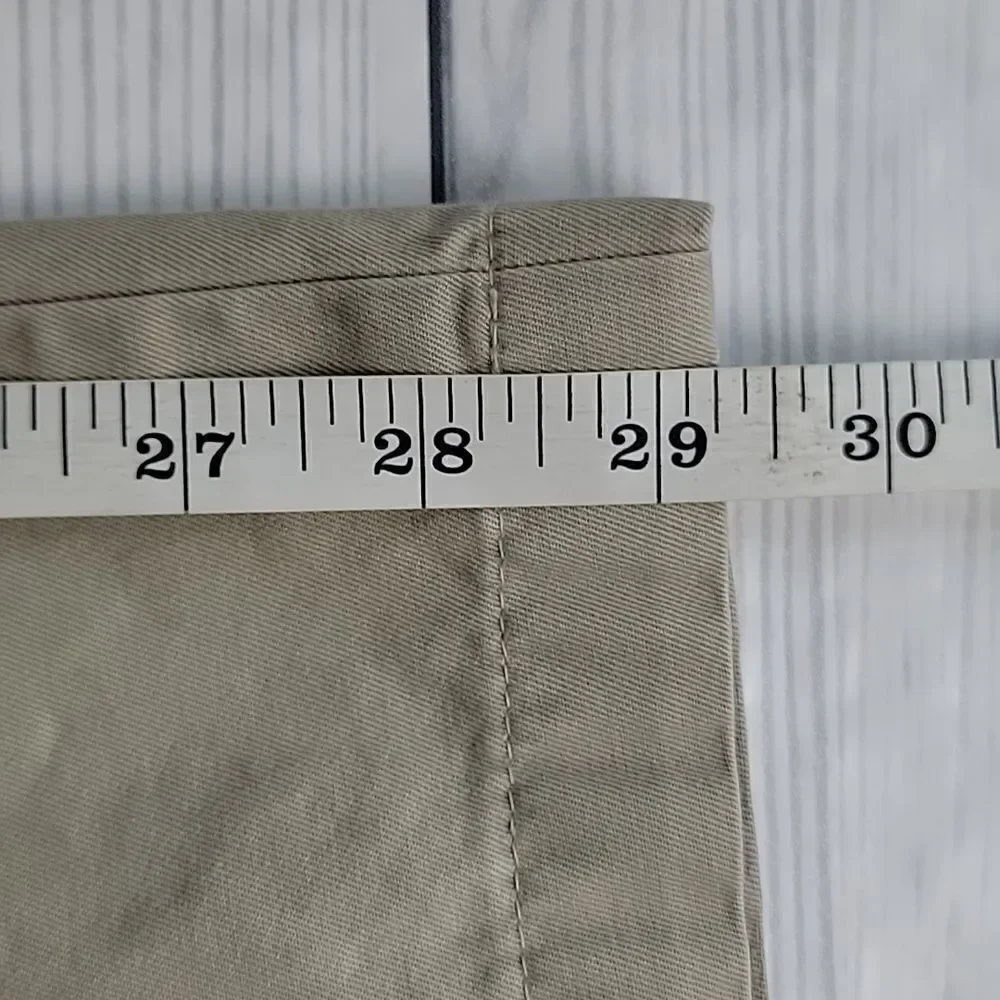 Lands End Men's khaki Chinos Size 36